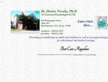 Tablet Screenshot of drdenisenovaky.com